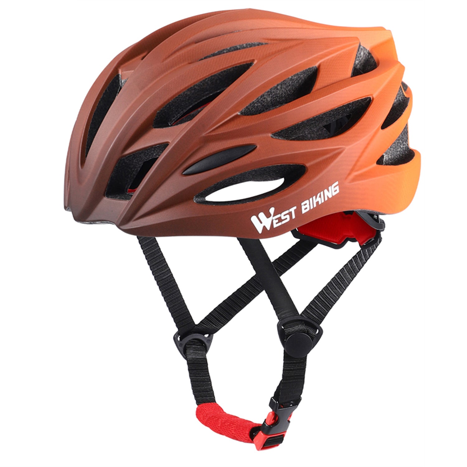 WEST BIKING YP0708116 Gradient Cycling Helmet Head Protection PC+EPS Breathable Bike Helmet WEST BIKING YP0708116 Gradient Cycling Helmet Head Protection PC+EPS Breathable Bike Helmet